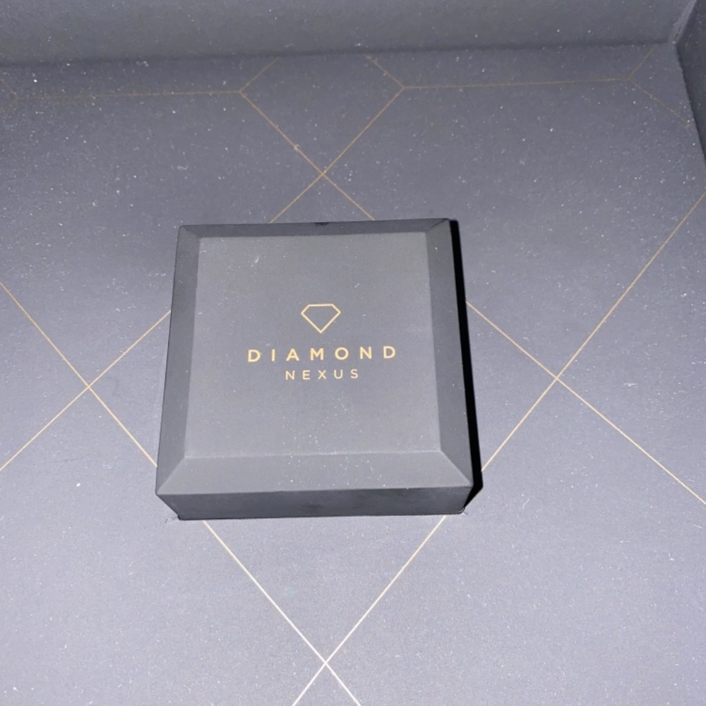 Trillion cut studs put a spunky spin on classic studs. The triangle shape and ro - Picture 2 of 6